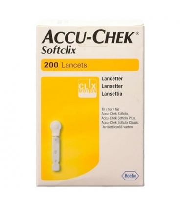 Lancetas Accu-Chek Softclix (200 unidades)