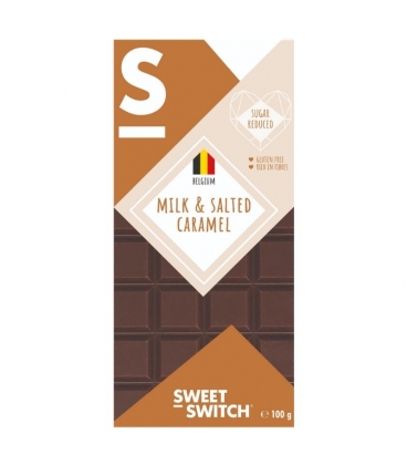 Chocolate con leche belga y caramelo salado - Sweet Switch