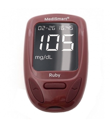 Glucómetro MediSmart Ruby
