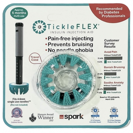 Tickleflex - Ayuda en la punción de insulina