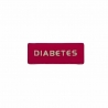 Identificador de diabetes para relógio Fúcsia